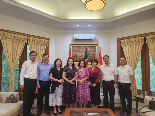 Đoàn công tác Cục Quản lý THADS thăm và làm việc tại Đại sứ quán Việt Nam tại Indonesia